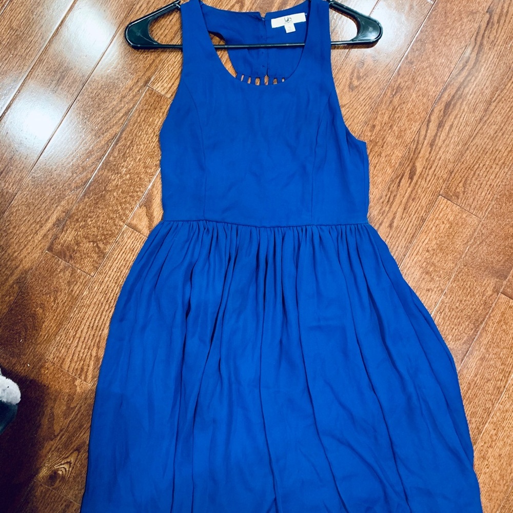 Beautiful blue empire waist dress